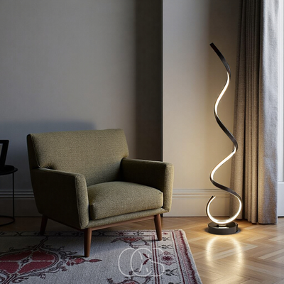OCS - LED Spiraal Vloerlamp Dimbaar
