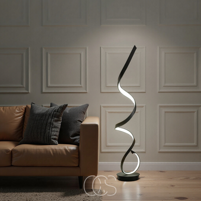 OCS - LED Spiraal Vloerlamp Dimbaar