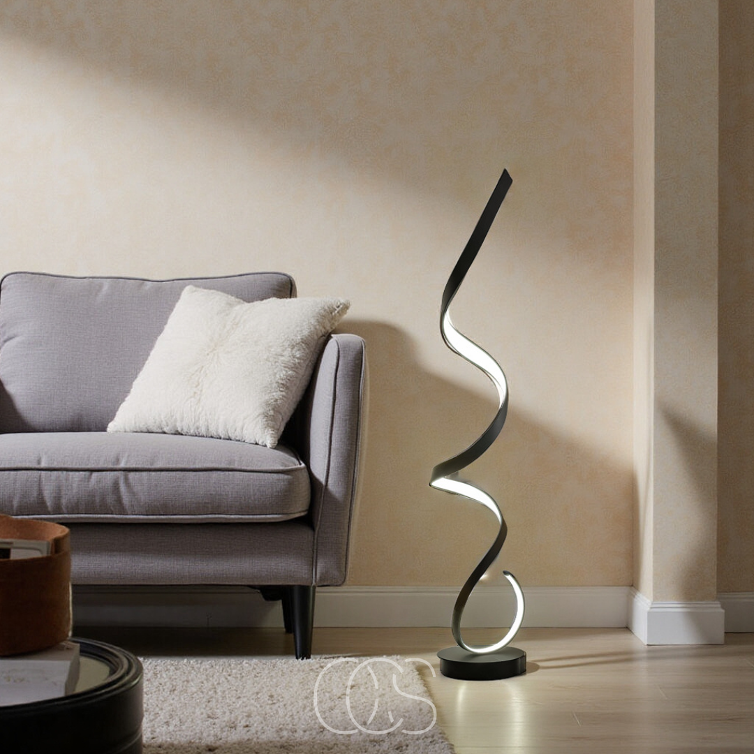 OCS - LED Spiraal Vloerlamp Dimbaar