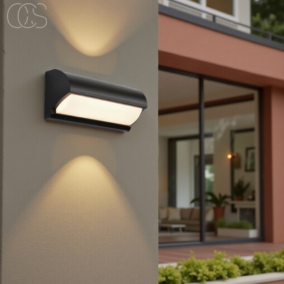 OCS - Zwart LED Buiten Wandlicht
