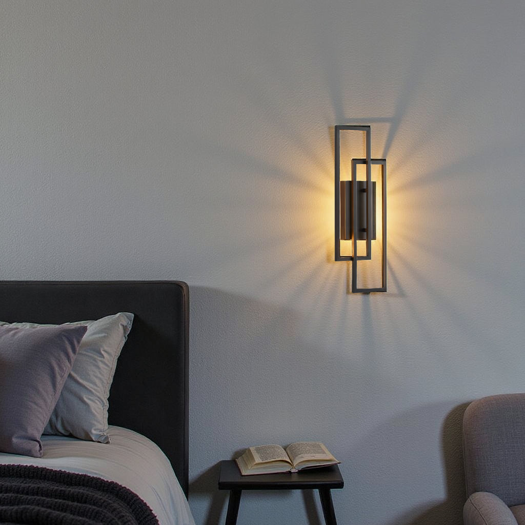 OCS - Rechthoekige Geometrische LED Wandlamp