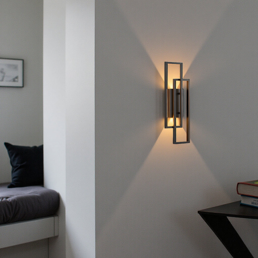 OCS - Rechthoekige Geometrische LED Wandlamp