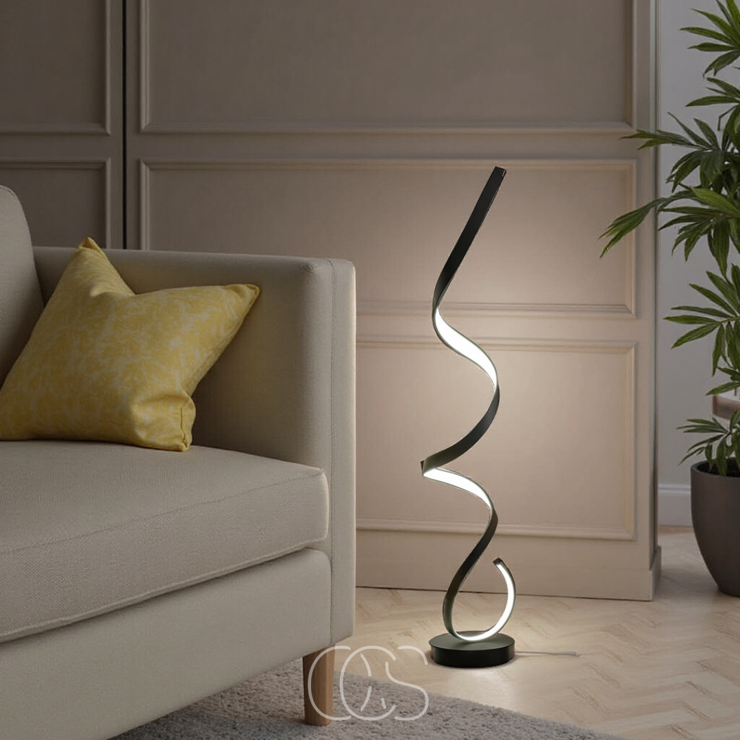 OCS - LED Spiraal Vloerlamp Dimbaar