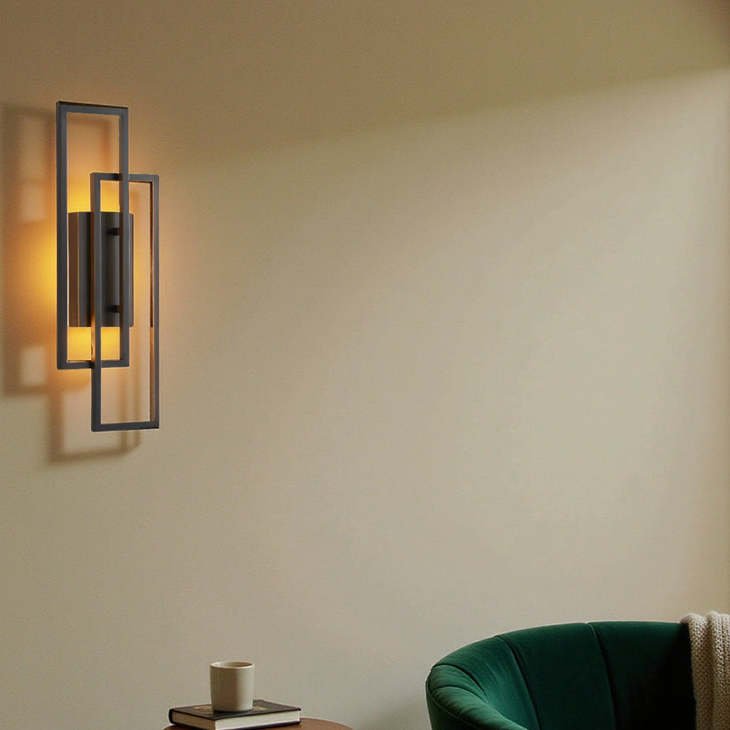 OCS - Rechthoekige Geometrische LED Wandlamp