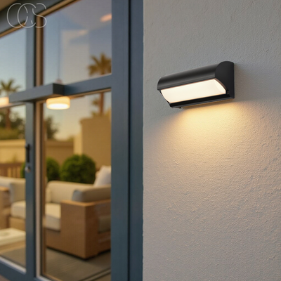 OCS - Zwart LED Buiten Wandlicht