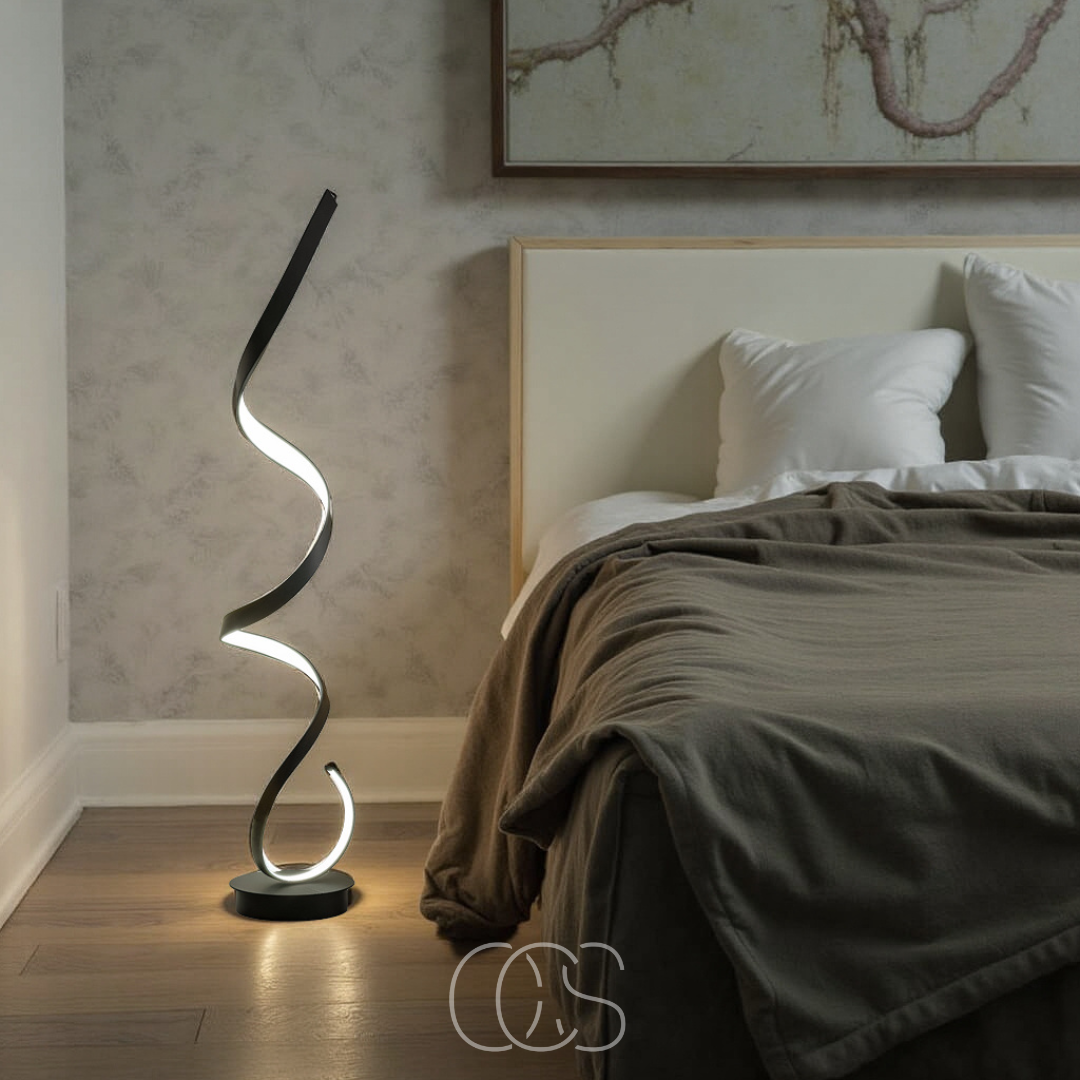 OCS - LED Spiraal Vloerlamp Dimbaar