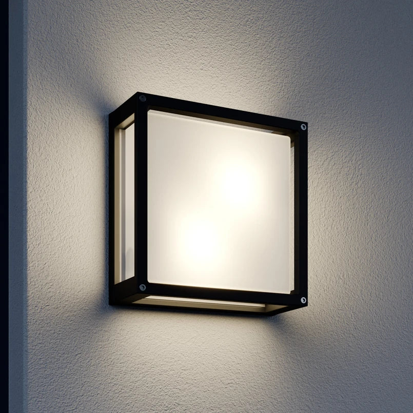 OCS - Buitenwandlamp kubus - Moderne Buitenverlichting