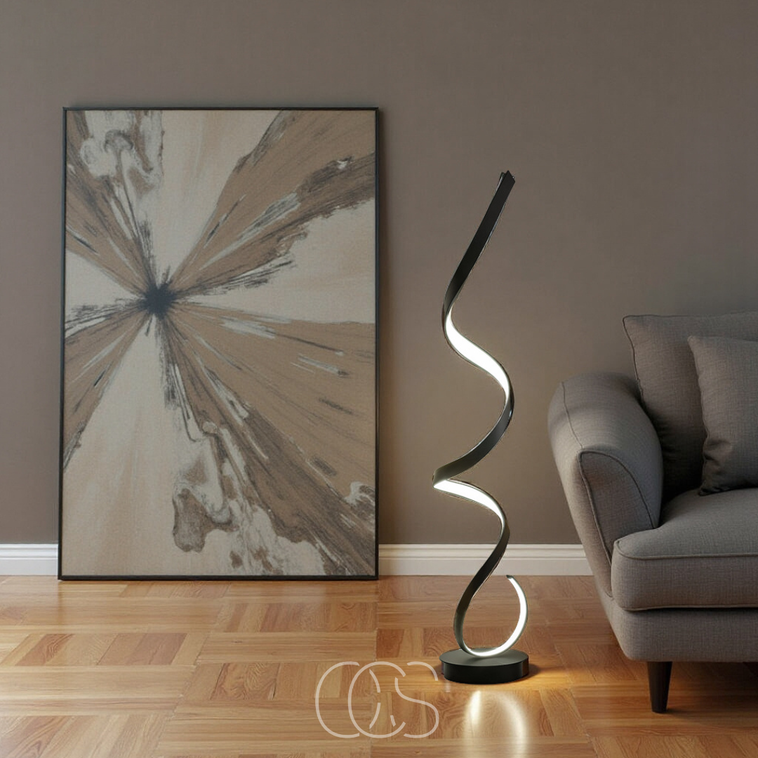 OCS - LED Spiraal Vloerlamp Dimbaar