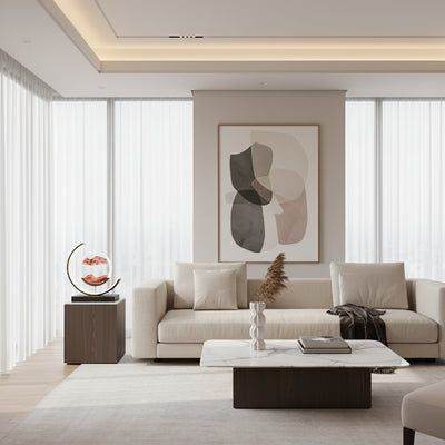 OCS - Dimbare Zandlamp met LED & Afstandsbediening – Rustgevende Sfeerverlichting