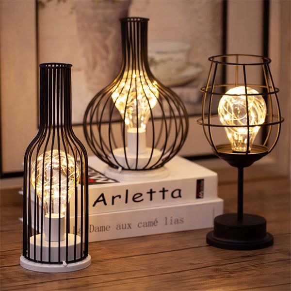 OCS - Lumineux Draadloze Lampenset - 3 Unieke Designlampen