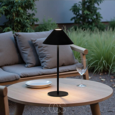 Draadloze LED Tafellamp – Oplaadbaar, Waterdicht IP54 & Geschikt voor Binnen en Buiten