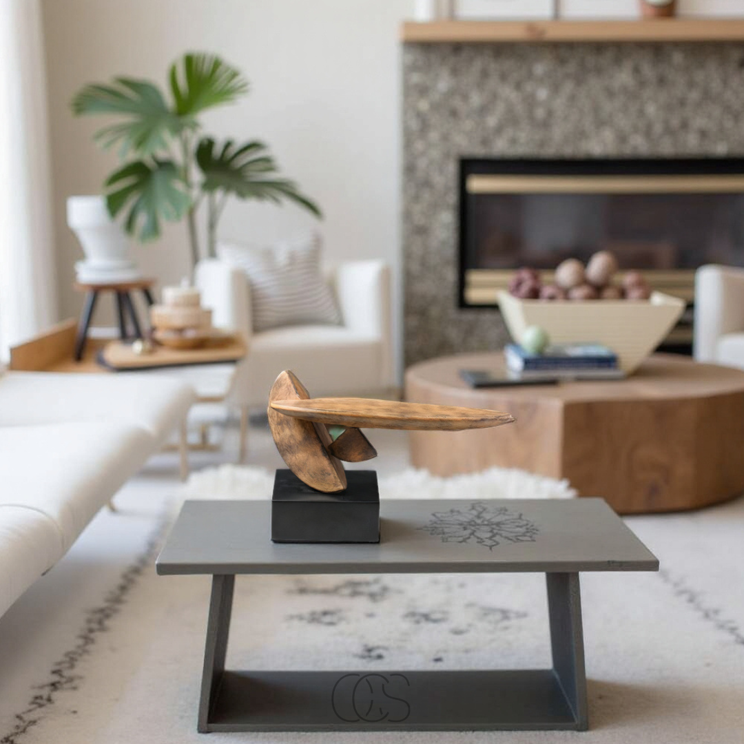 OCS – Stenen in evenwicht - Zen Sculptuur Balancerend Decor