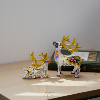 OCS - Abstract Hert Beeld - Decoratief Tafelbeeld in Kunsthars