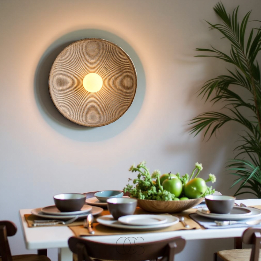 OCS - Luxe LED Wandlamp - in schaalvorm