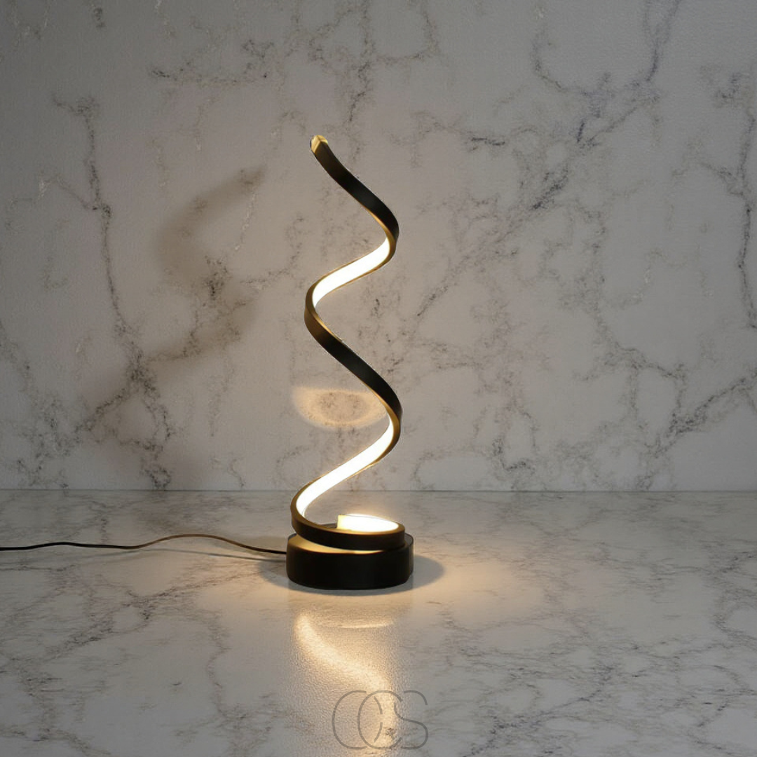 OCS - Spiraal Lamp – modern design met 3 lichtkleuren & energiezuinig LED