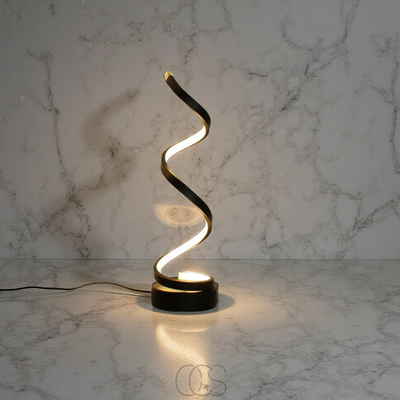OCS - Spiraal Lamp – modern design met 3 lichtkleuren & energiezuinig LED