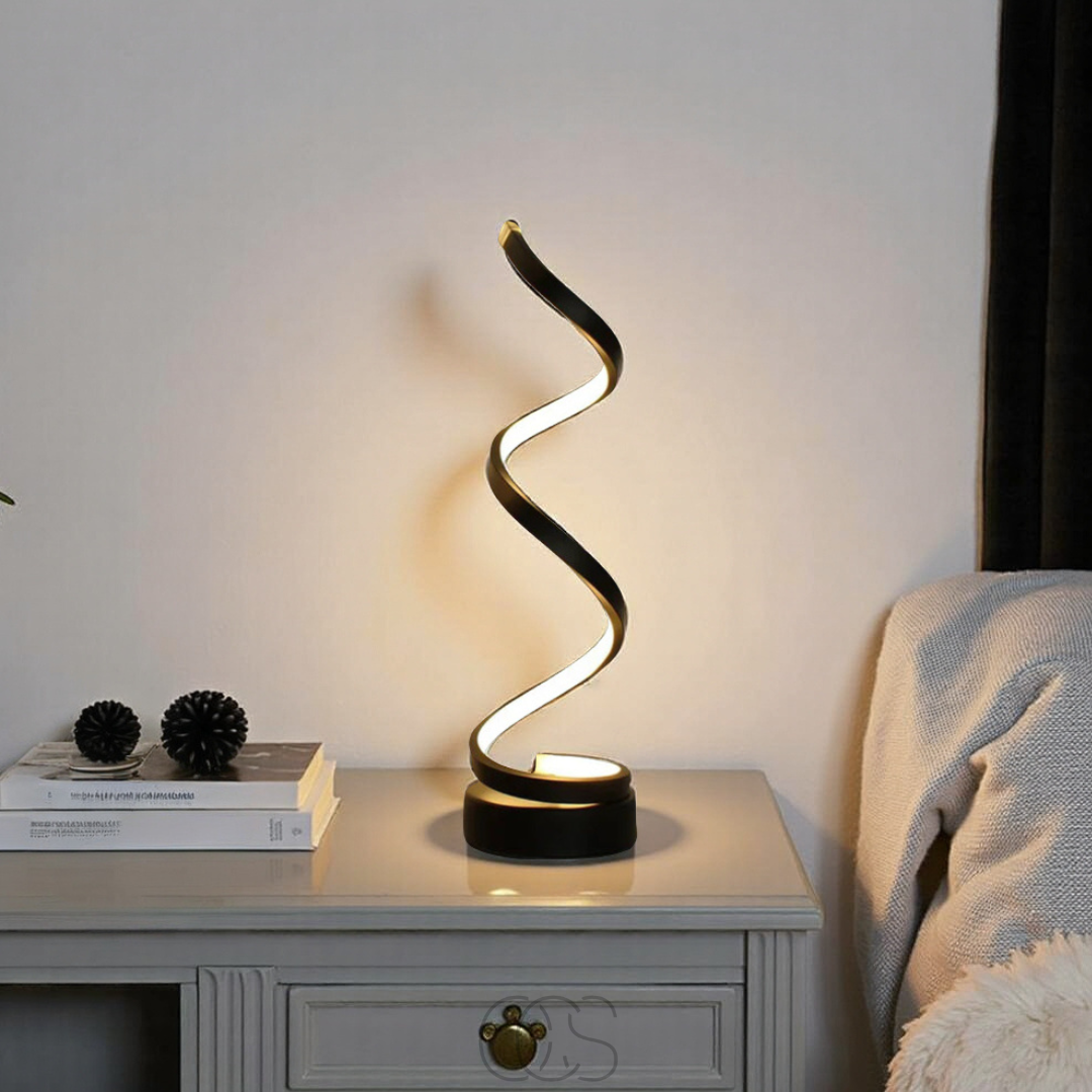 OCS - Spiraal Lamp – modern design met 3 lichtkleuren & energiezuinig LED
