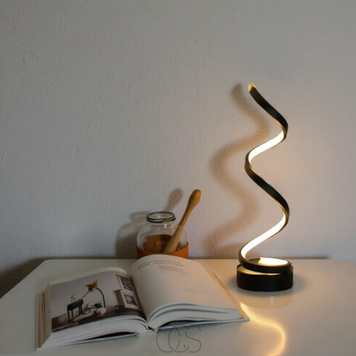 OCS - Spiraal Lamp – modern design met 3 lichtkleuren & energiezuinig LED