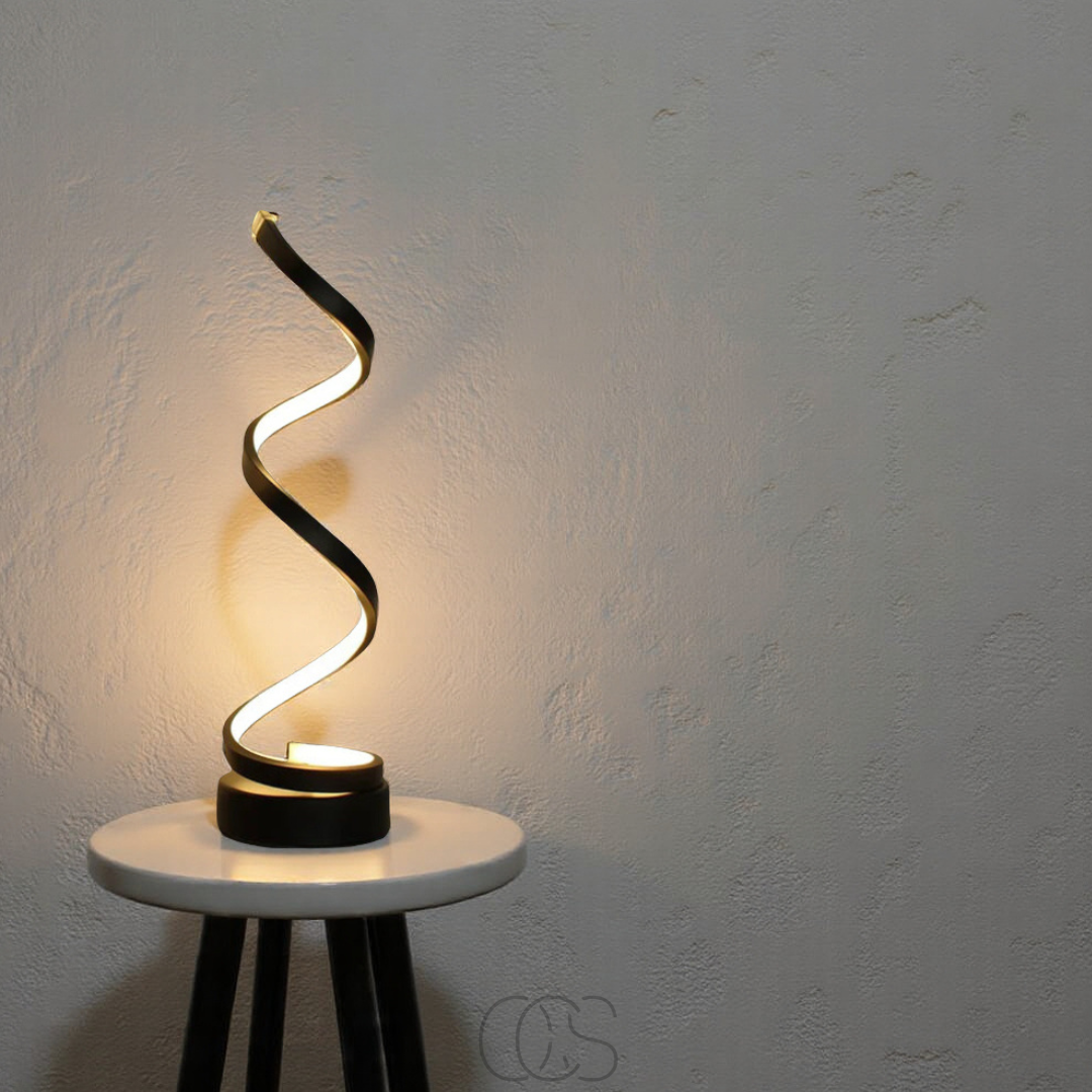 OCS - Spiraal Lamp – modern design met 3 lichtkleuren & energiezuinig LED