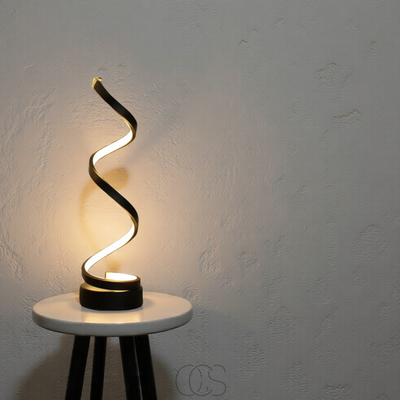 OCS - Spiraal Lamp – modern design met 3 lichtkleuren & energiezuinig LED