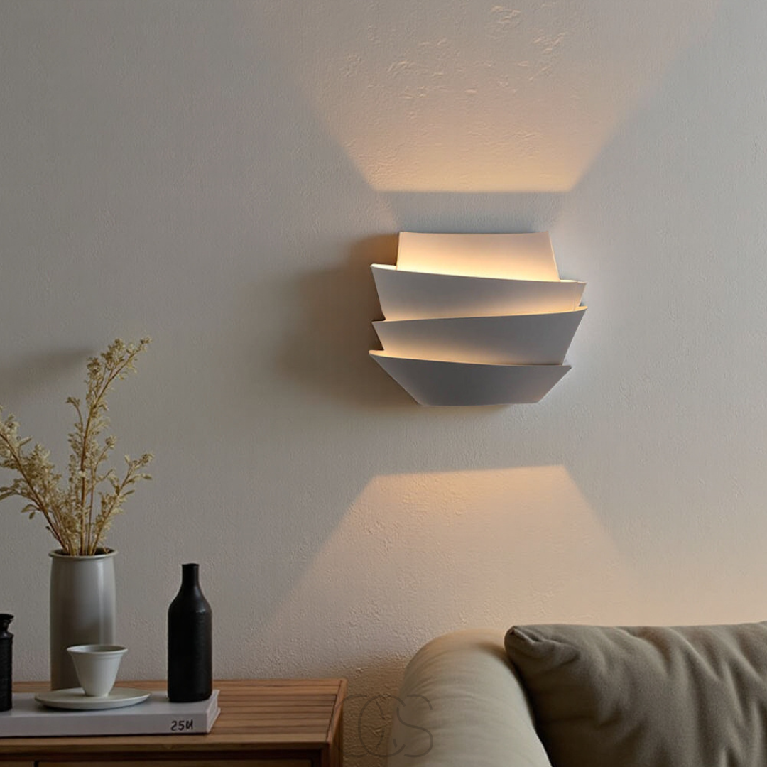 OCS - Wandlamp met dubbel lichtpunt – Scandinavisch design & warme sfeer