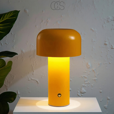 OCS - Retro Tafellamp – draadloos, dimbaar & overal neer te zetten
