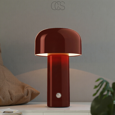 OCS - Retro Tafellamp – draadloos, dimbaar & overal neer te zetten