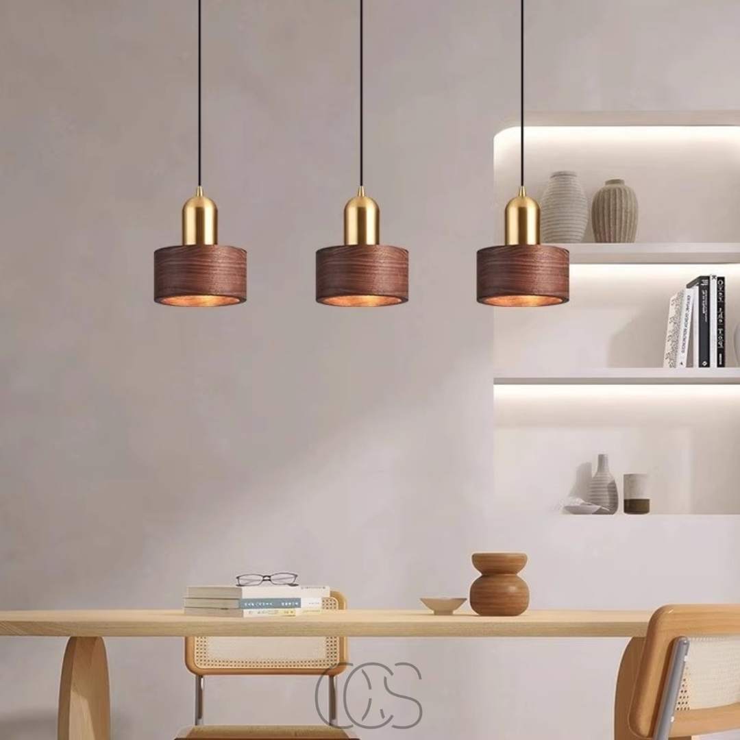 OCS - Design hanglamp met gouden accent