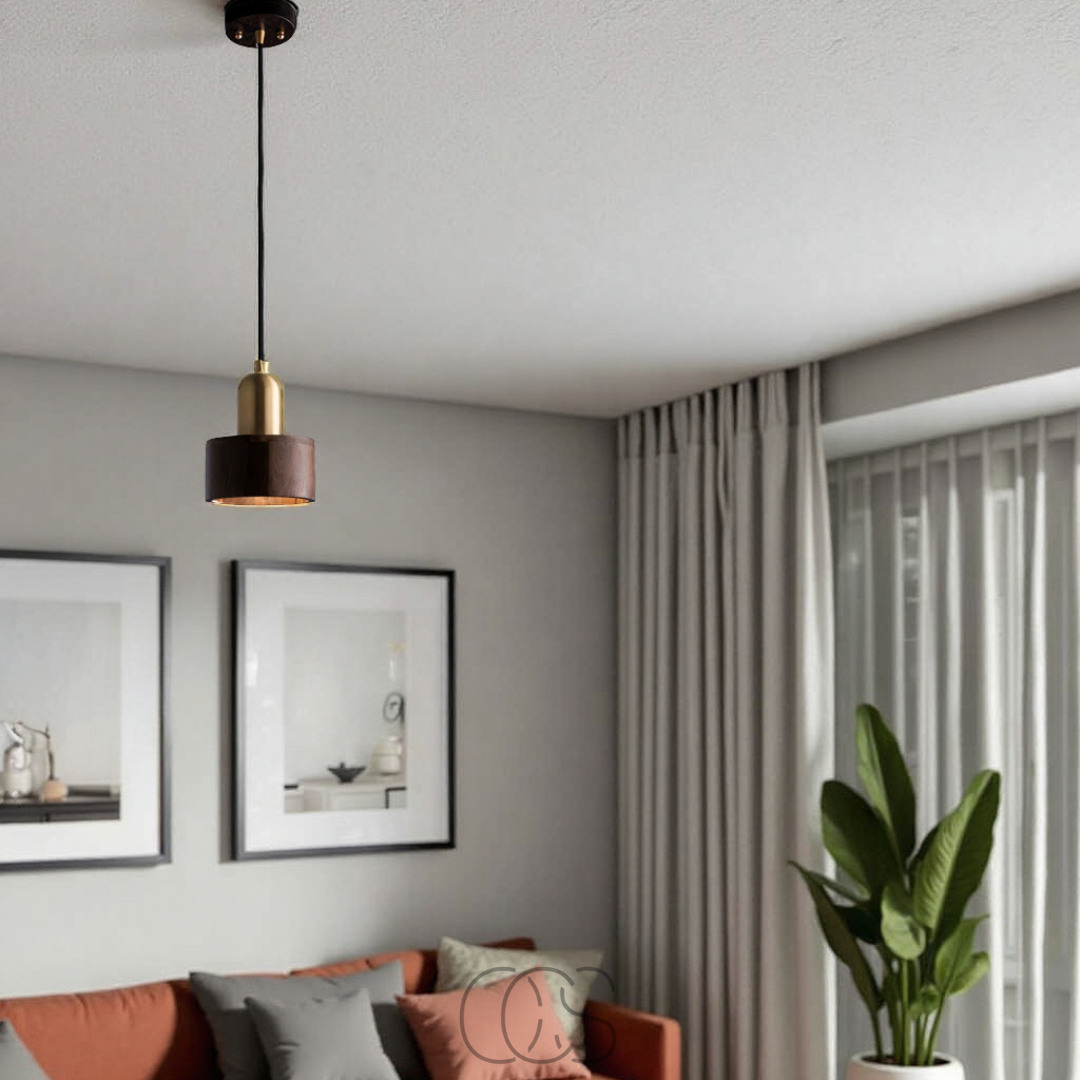 OCS - Design hanglamp met gouden accent