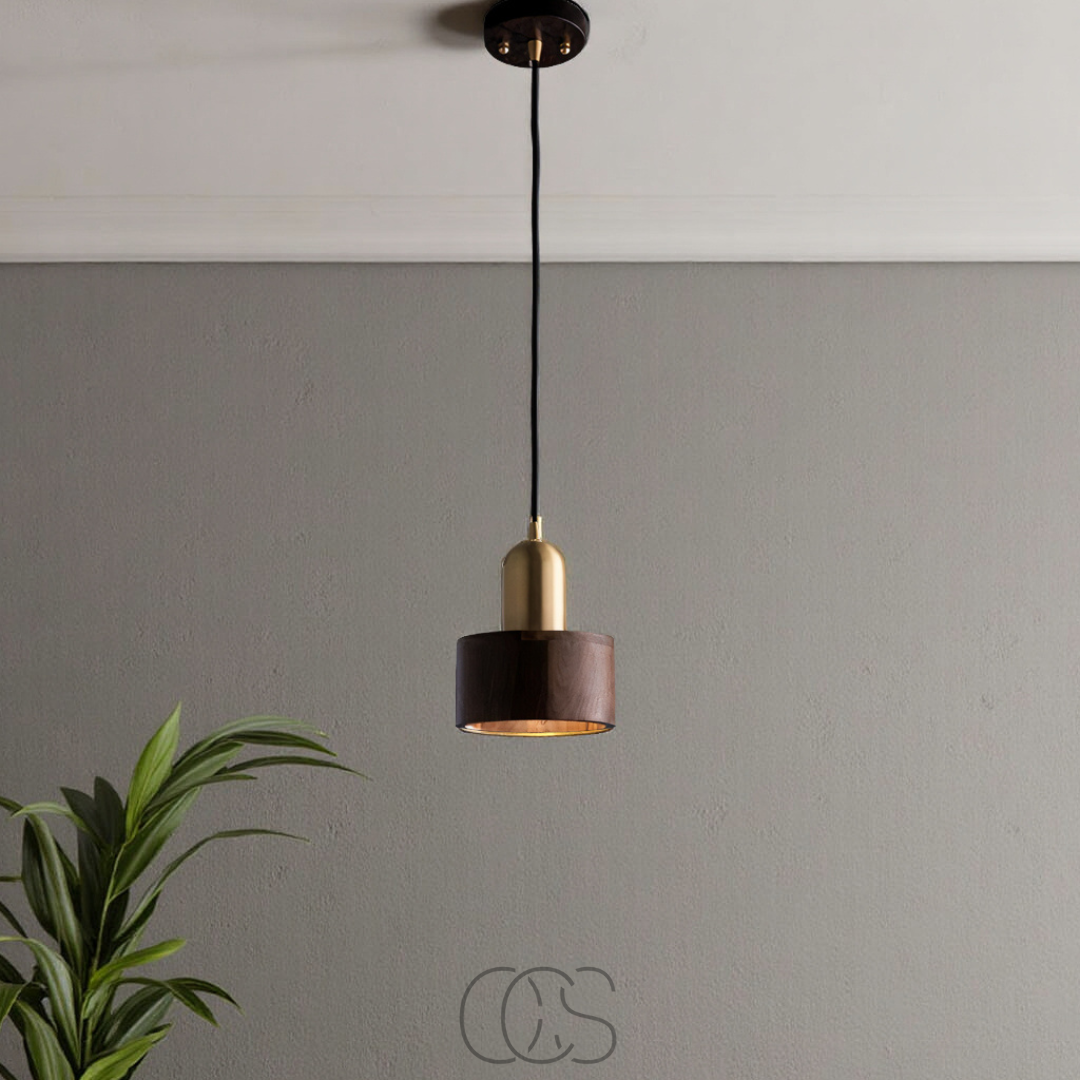 OCS - Design hanglamp met gouden accent