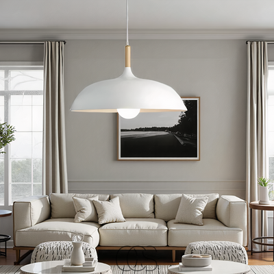 OCS - Hanglamp Moderne Mat Zwarte Plafondlamp