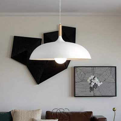 OCS - Hanglamp Moderne Mat Zwarte Plafondlamp