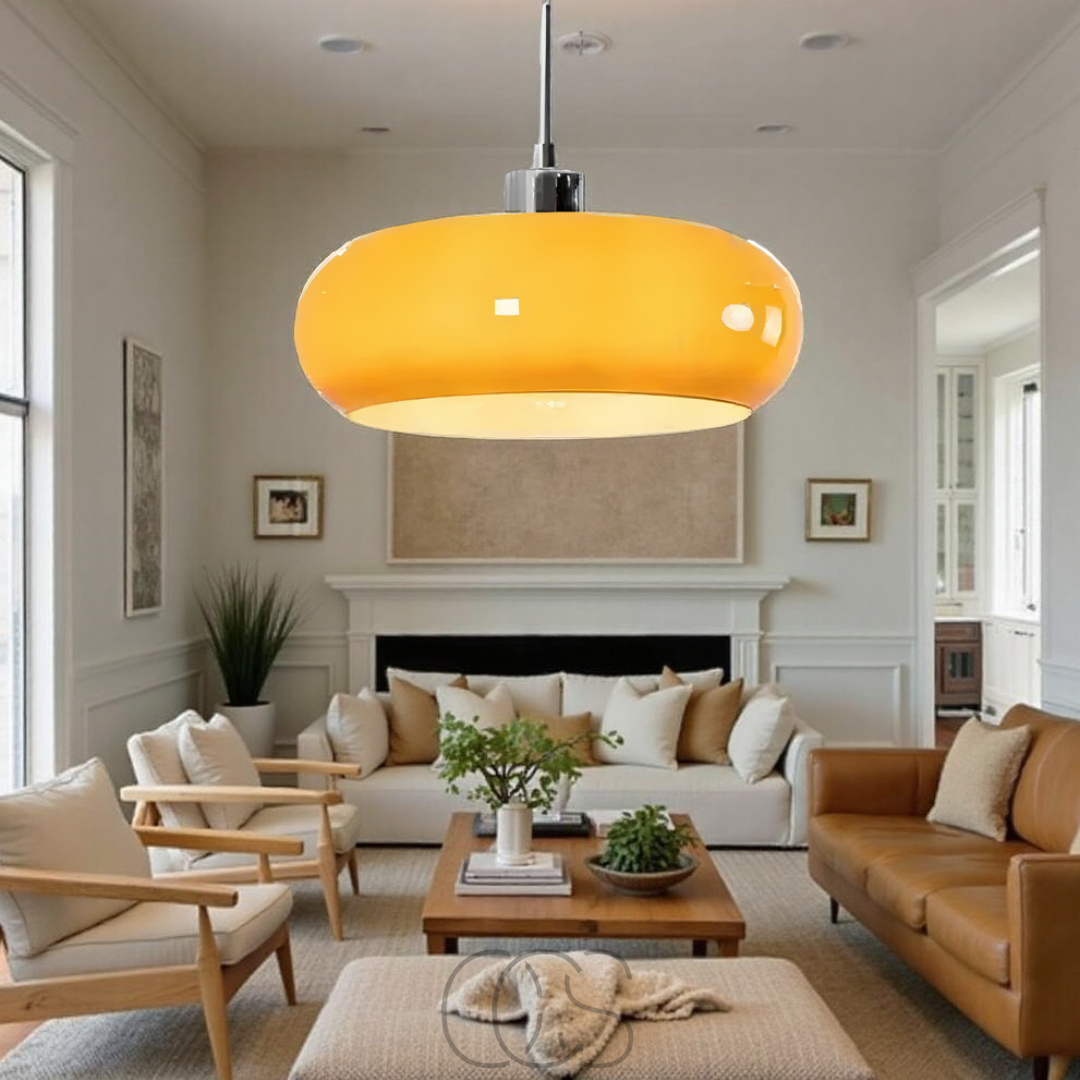 OCS – Nordic retro hanglamp - mondgeblazen glas & Scandinavisch design