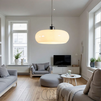 OCS – Nordic retro hanglamp - mondgeblazen glas & Scandinavisch design