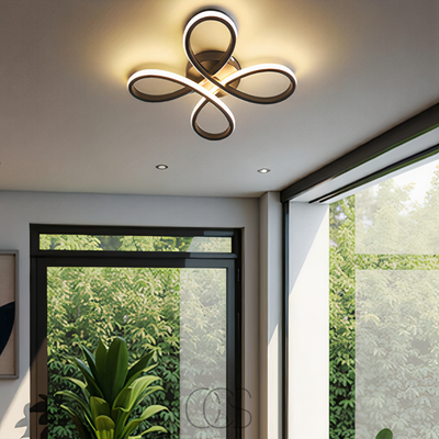 OCS – Plafondlamp LED Klaver – Modern design met sfeervolle dimfunctie
