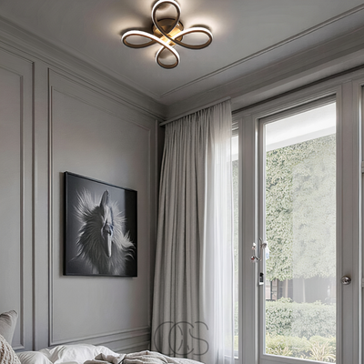 OCS – Plafondlamp LED Klaver – Modern design met sfeervolle dimfunctie