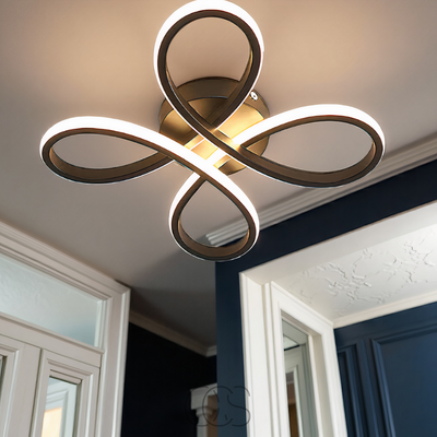 OCS – Plafondlamp LED Klaver – Modern design met sfeervolle dimfunctie