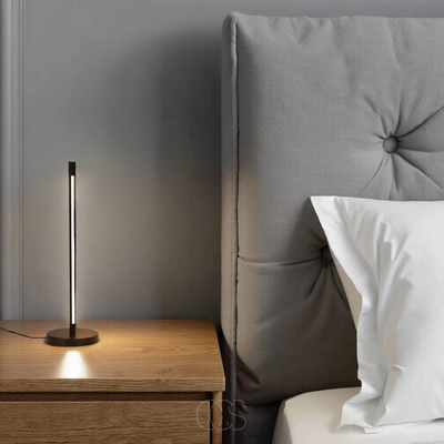 OCS - Minimalistische LED Tafellamp - Modern Mat Zwart Aluminium