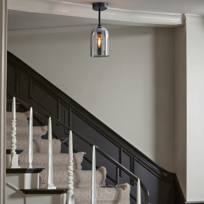 OCS -Glazen Vintage LED plafondlamp