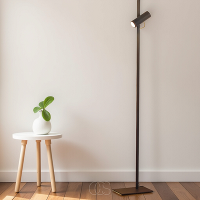 OCS - LED vloerlamp met spot - leeslamp