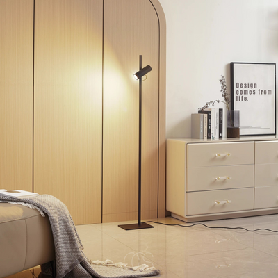 OCS - LED vloerlamp met spot - leeslamp