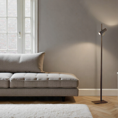 OCS - LED vloerlamp met spot - leeslamp