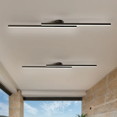 OCS - moderne aluminium plafondlamp - Strakke plafondverlichting