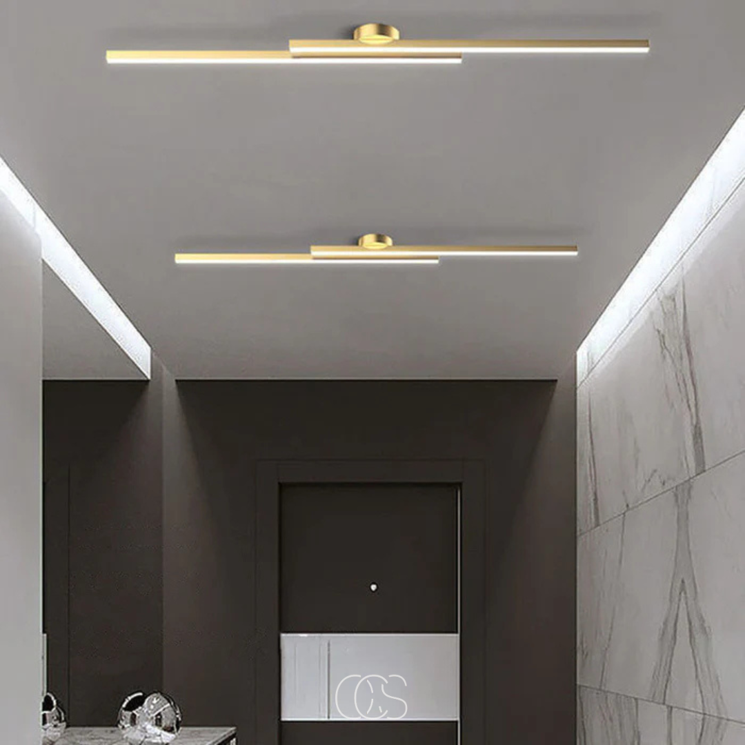 OCS - moderne aluminium plafondlamp - Strakke plafondverlichting
