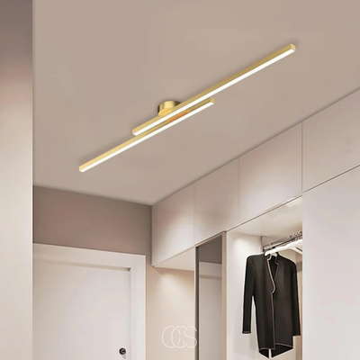 OCS - moderne aluminium plafondlamp - Strakke plafondverlichting