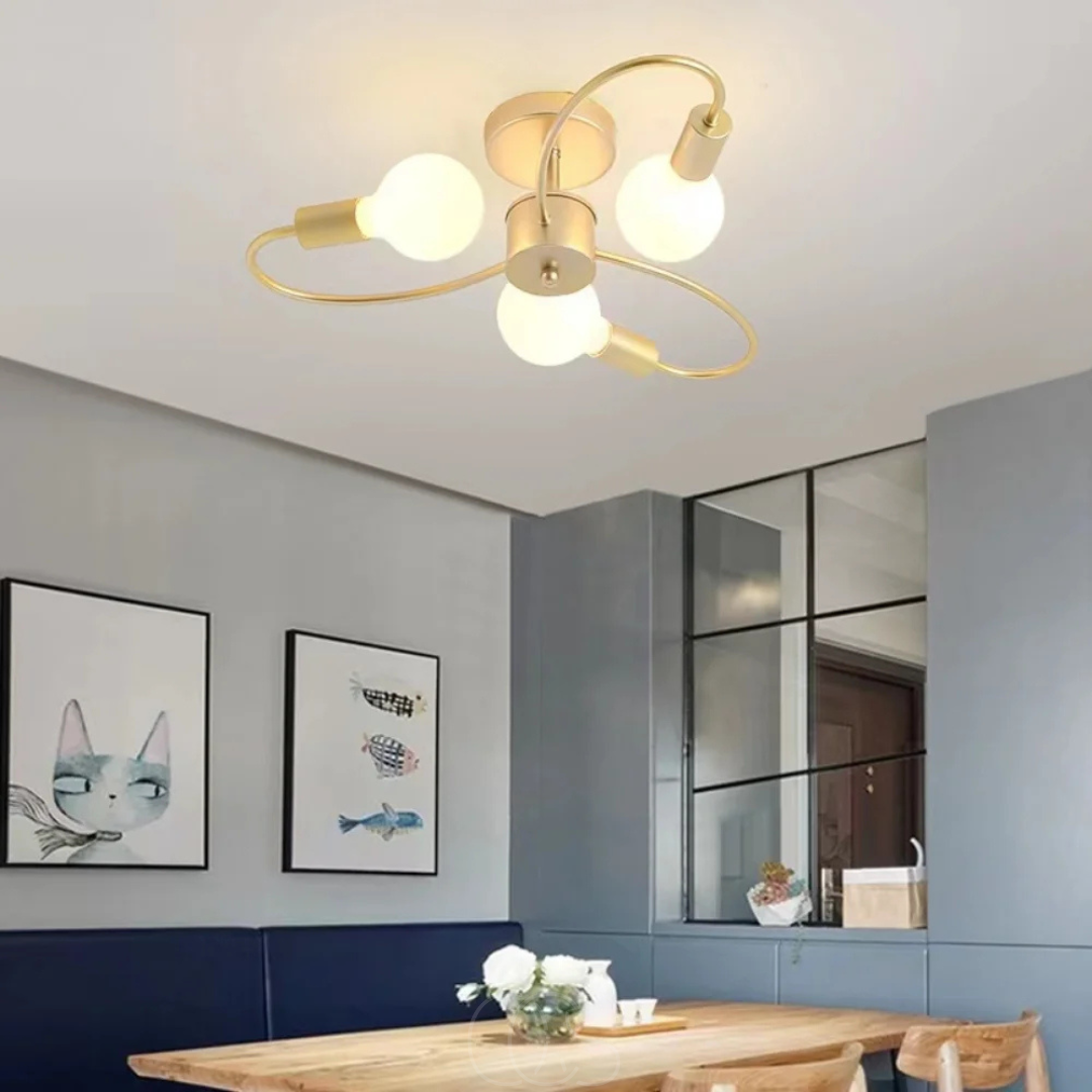 OCS - Plafondlamp met 3 Gevlochten Bollen – Modern Design