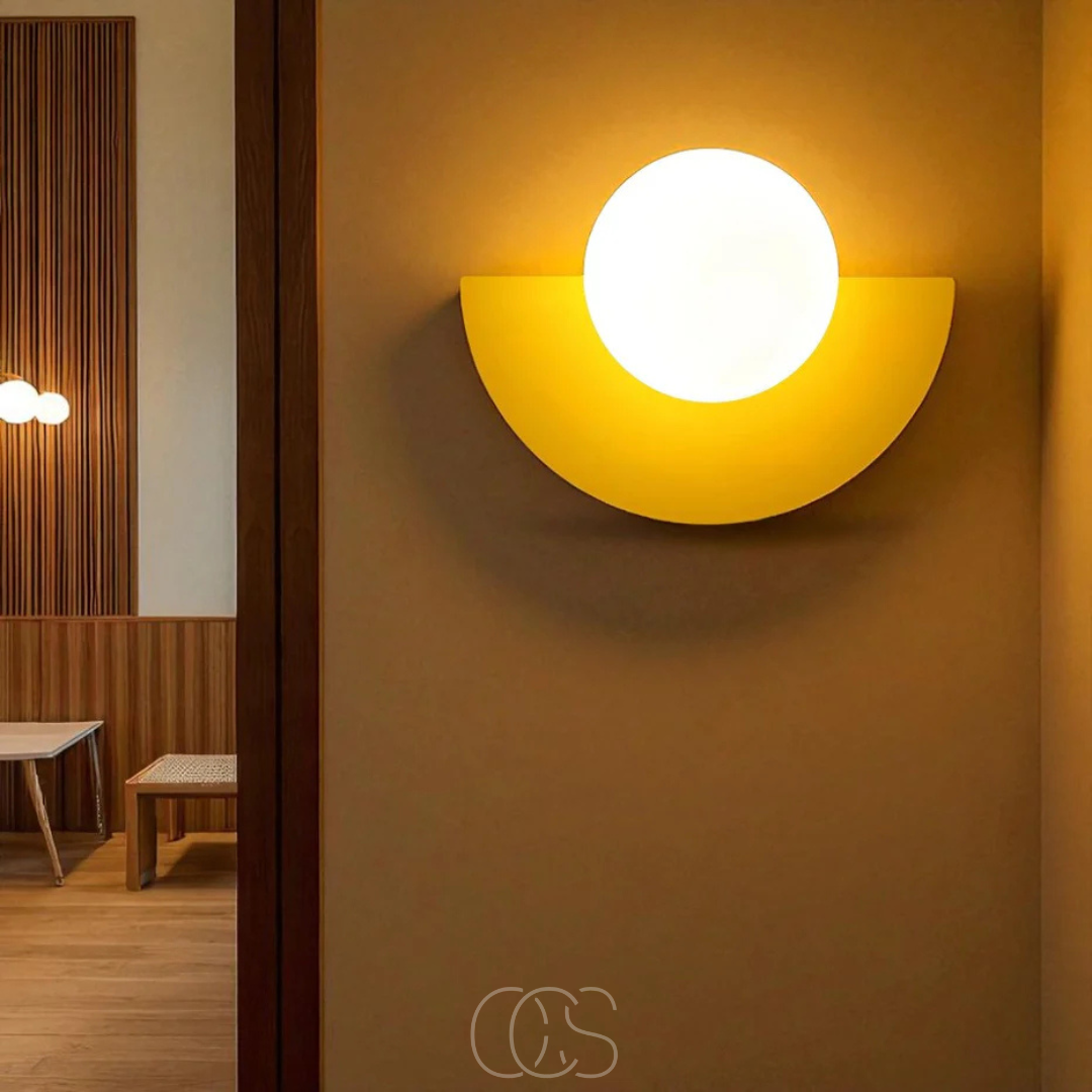 OCS - Noordse Halfronde Wandlamp – Scandinavisch Design