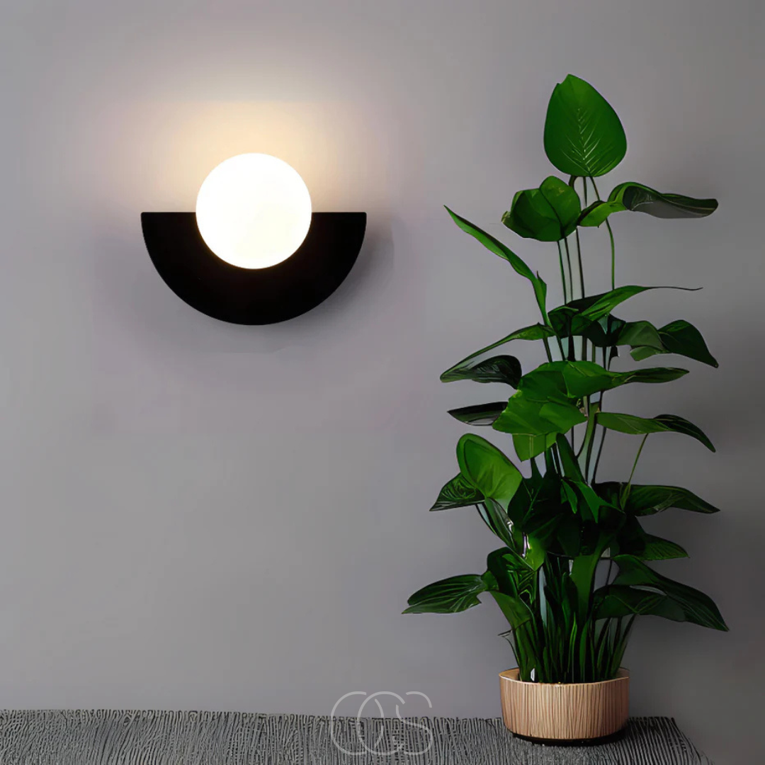 OCS - Noordse Halfronde Wandlamp – Scandinavisch Design