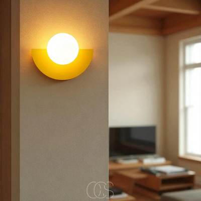 OCS - Noordse Halfronde Wandlamp – Scandinavisch Design