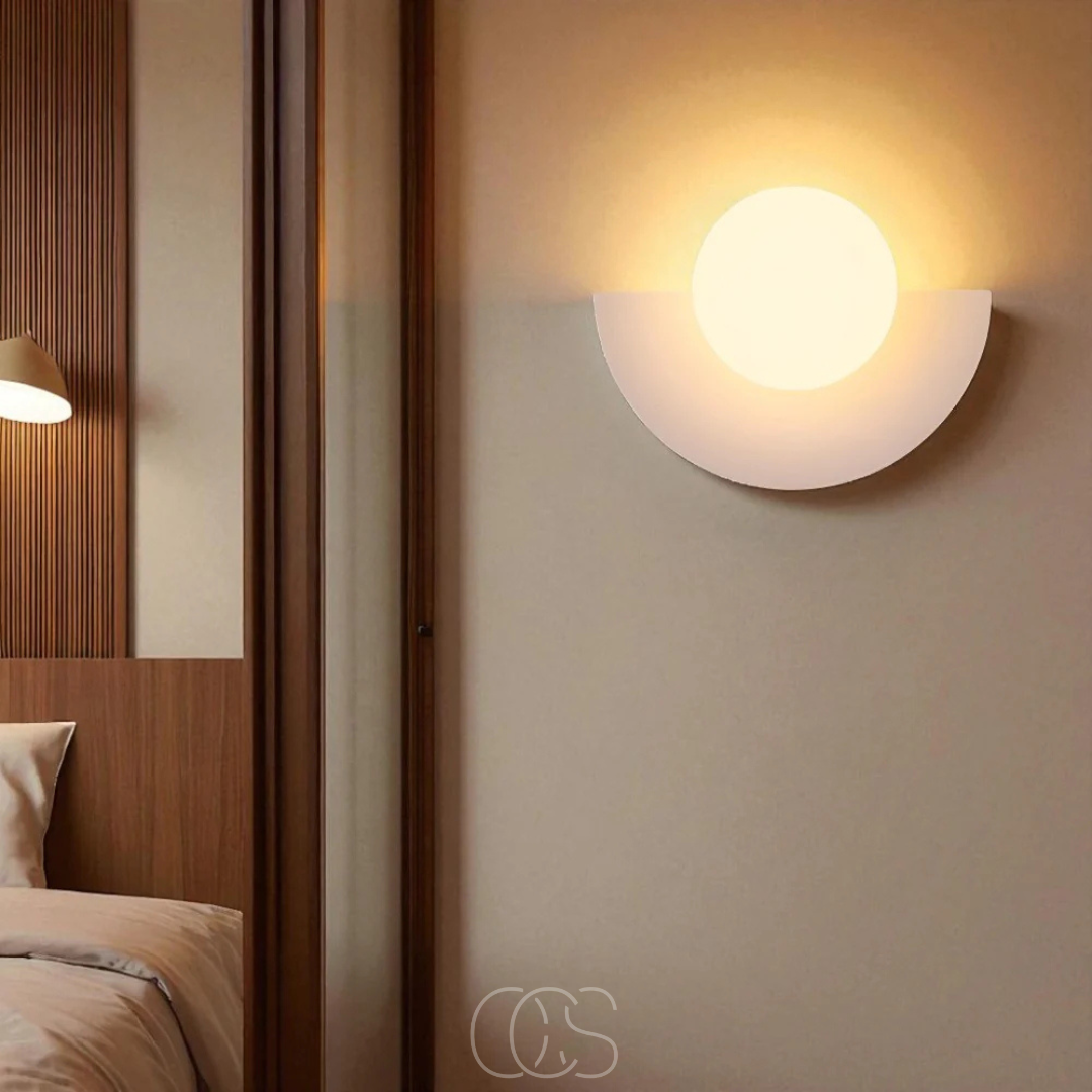 OCS - Noordse Halfronde Wandlamp – Scandinavisch Design
